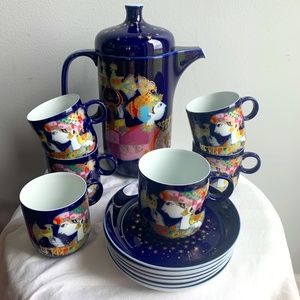 Bjorn Wiinblad | 1001 Nights MCM Coffee Tea Set